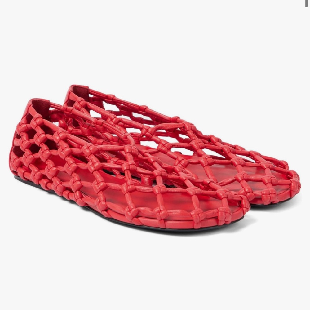 Mesh Ballet Flats for Women